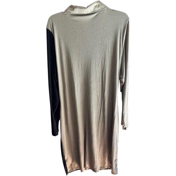 NWT No Comment Plus colorblock ribbed dress Sz 3X - Picture 2 of 6